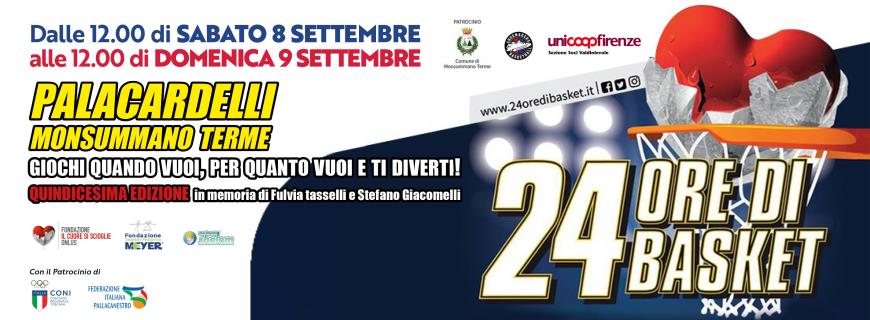 Al via la stagione in Valdinievole con la 24 Ore di Basket