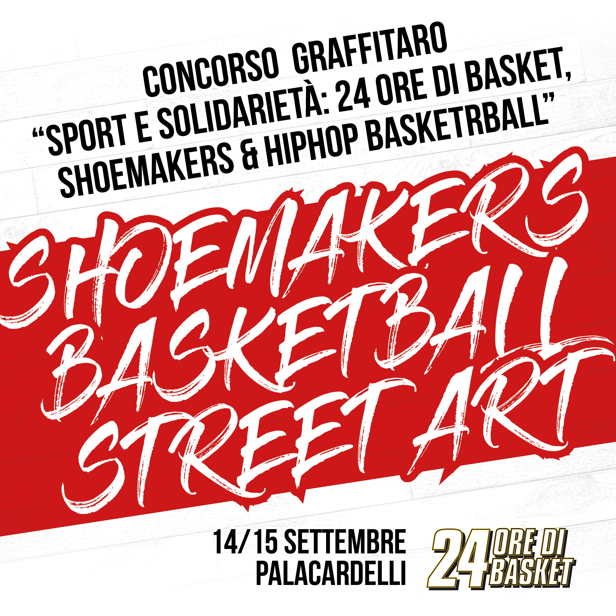 E' online il bando per il concorso Sport e Solidarietà: 24 Ore di Basket, Shoemakers e Hip Hop Basketball